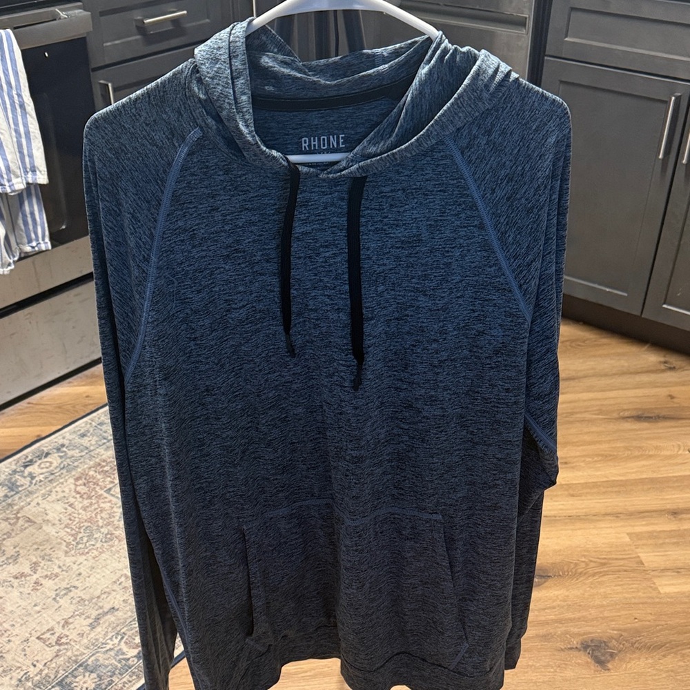 Rhone Men's Charcoal Hoodie